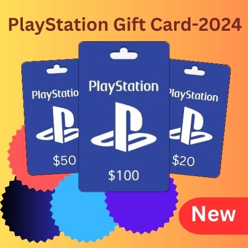New PlayStation Gift Card-2024